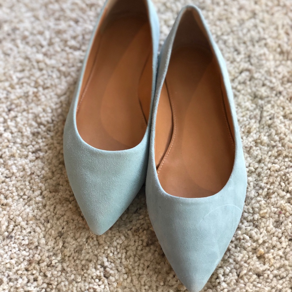 JCrew Amelia Suede Flat